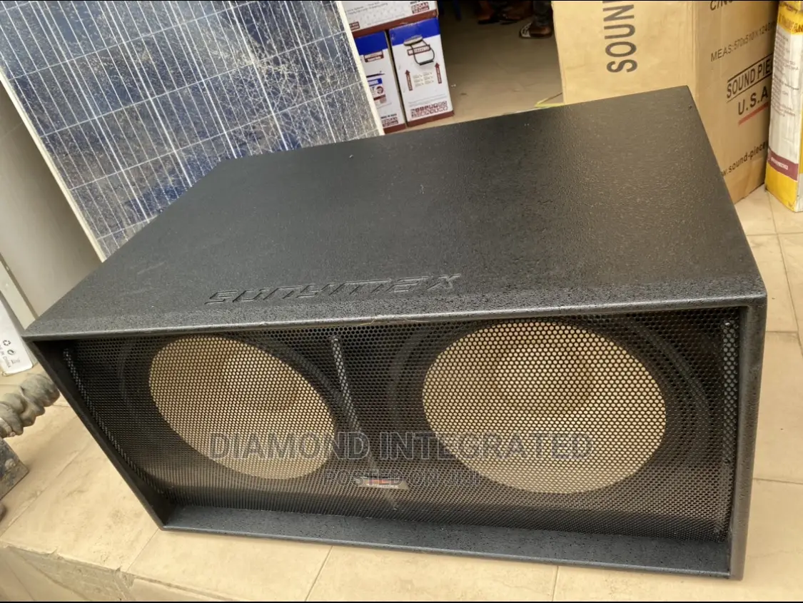 6000 Watts Sonymax Double Subwoofer