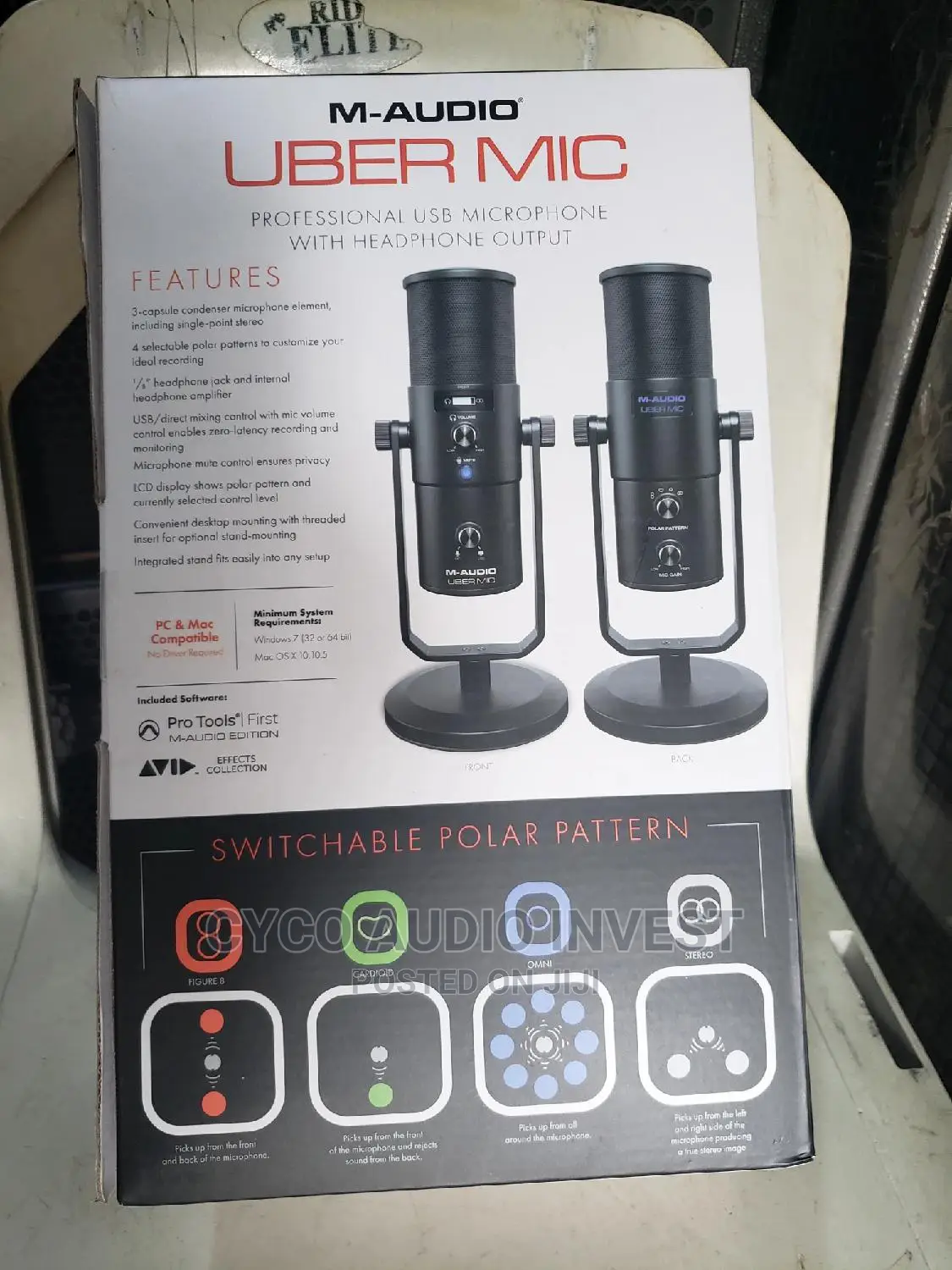 Original M-Audio UBER Studio MICROPHONE