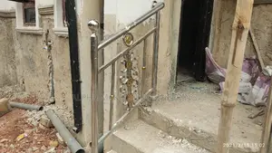 Stainless Handrails Combines With Gold Combi