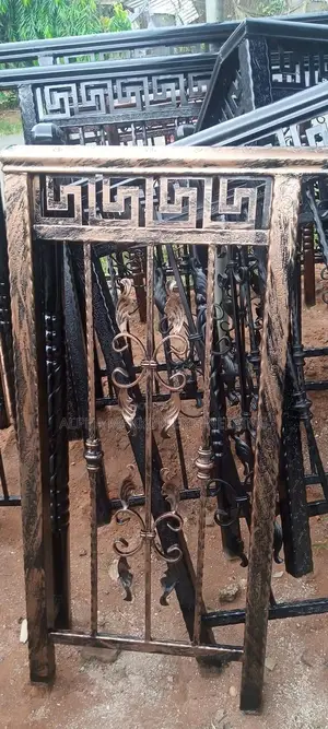 Rot Iron and Stainless Handrails