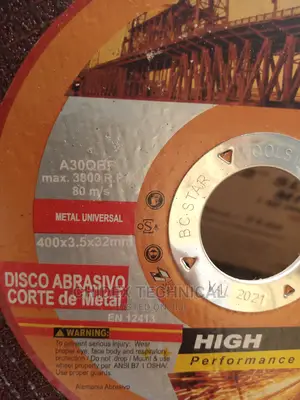 Metal Cutting Disc 400x3.5x3.2mm (16")