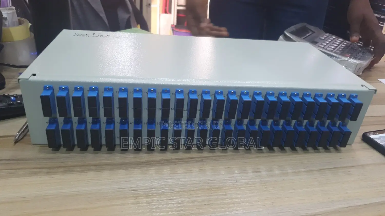 Vis-link 96-port Fiber Optic Patch Panel With 96 Sc Coupler'