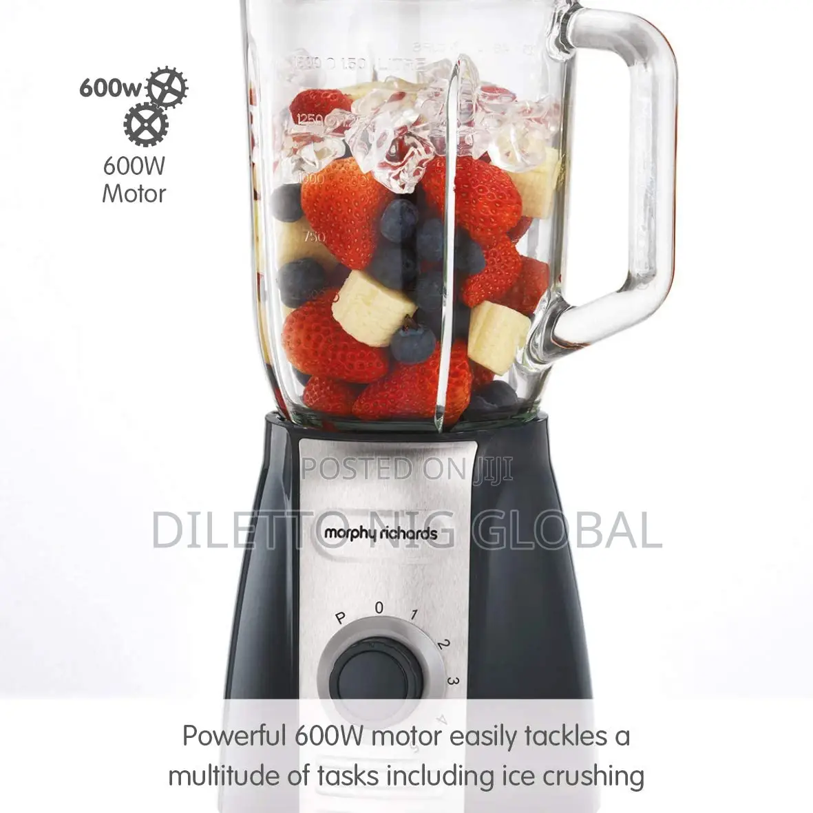 Morphy Richards Jug Blender With Ice Crusher Blades