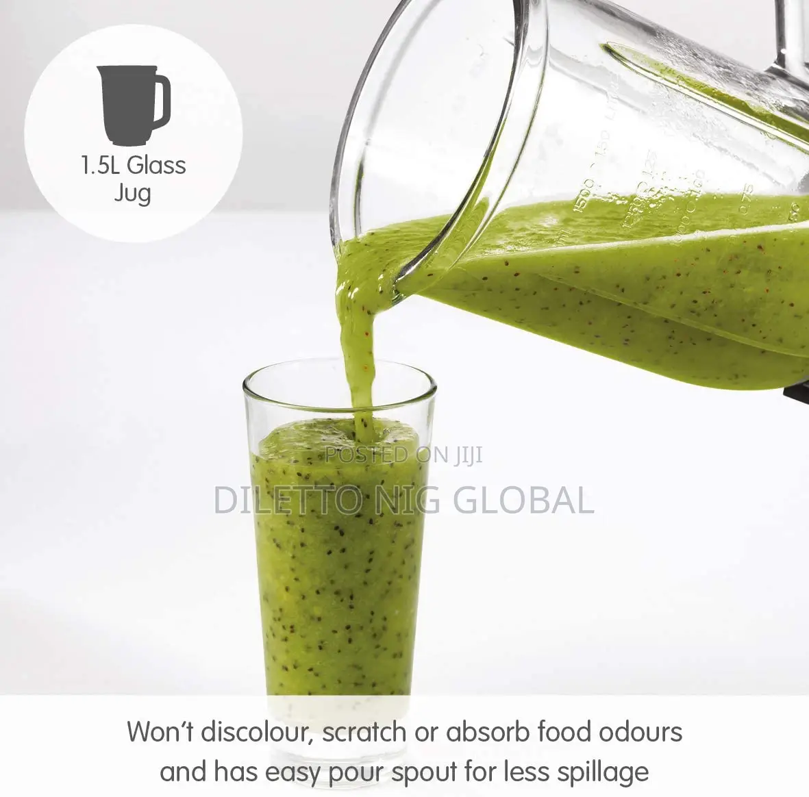 Morphy Richards Jug Blender With Ice Crusher Blades