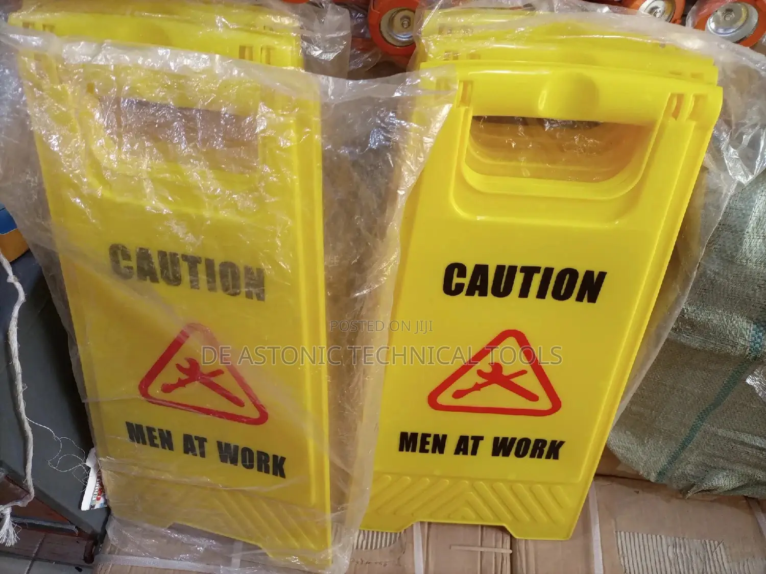 Caution Men At Work Safety Sign