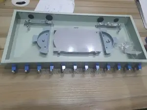 Vis-Link 24 Port Fiber Optic Patch Panel LC 19′′ 1U