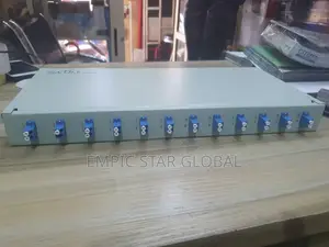 Vis-Link 24 Port Fiber Optic Patch Panel LC 19′′ 1U