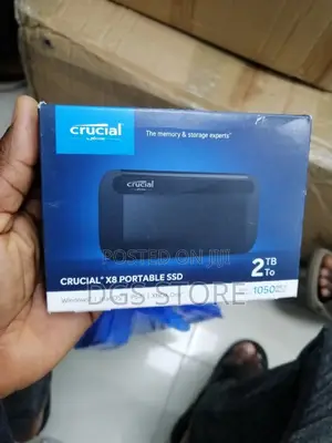 Crucial X8 SSD Portable 2tb 1050mb