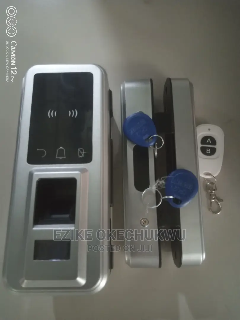 Biometric Glass Door Access Control Lock