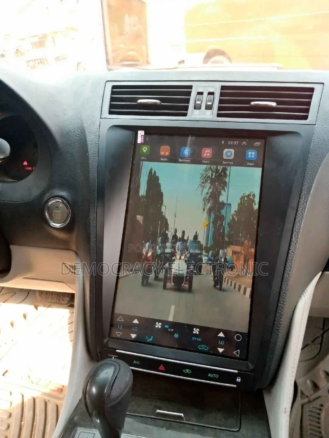Gs 350/300 Lexus Tesla Screen With GPS Navigation (Map)