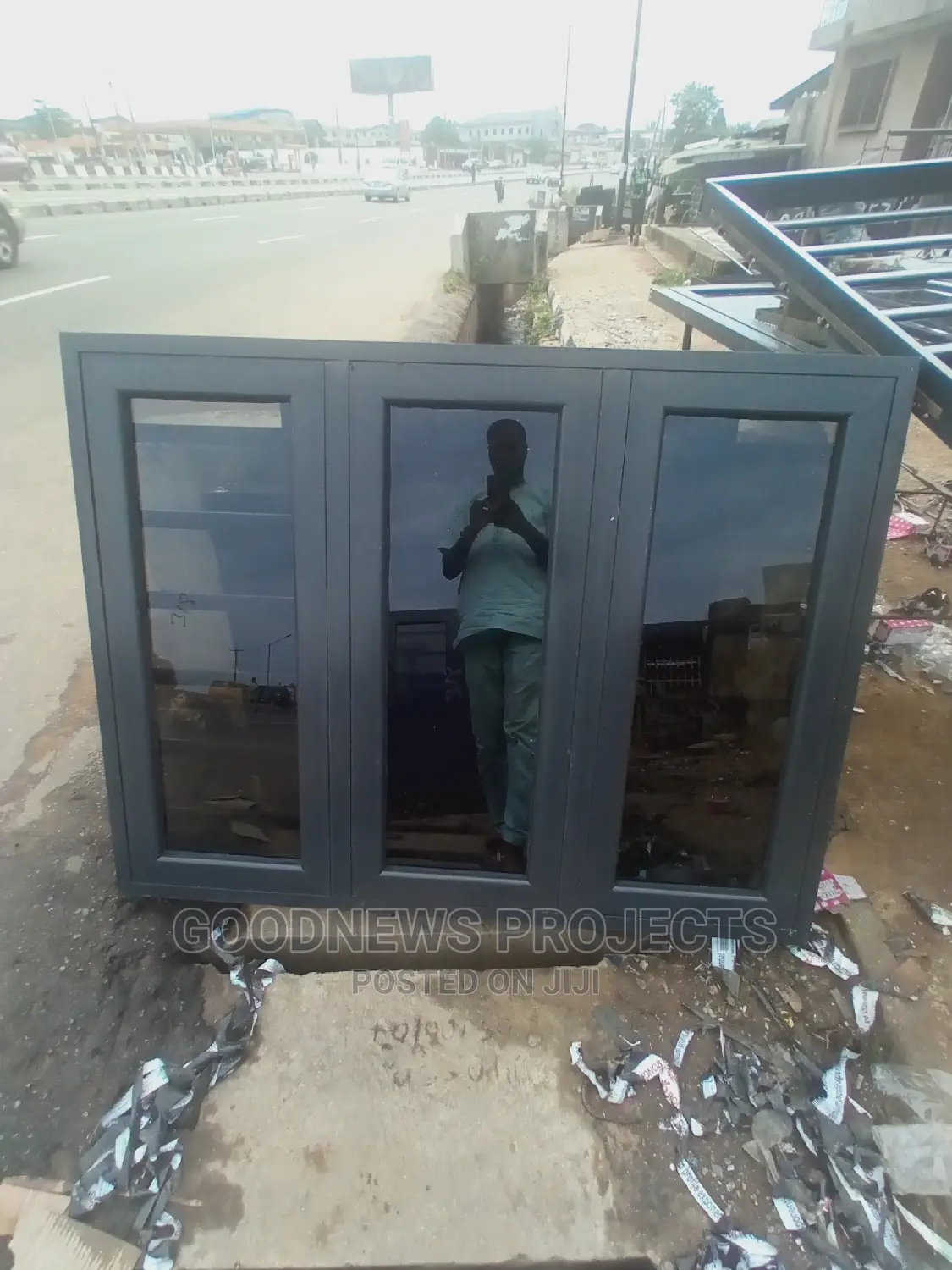 Casement Window With Net