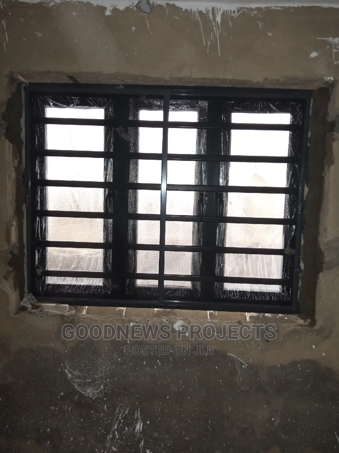 Casement Window With Net