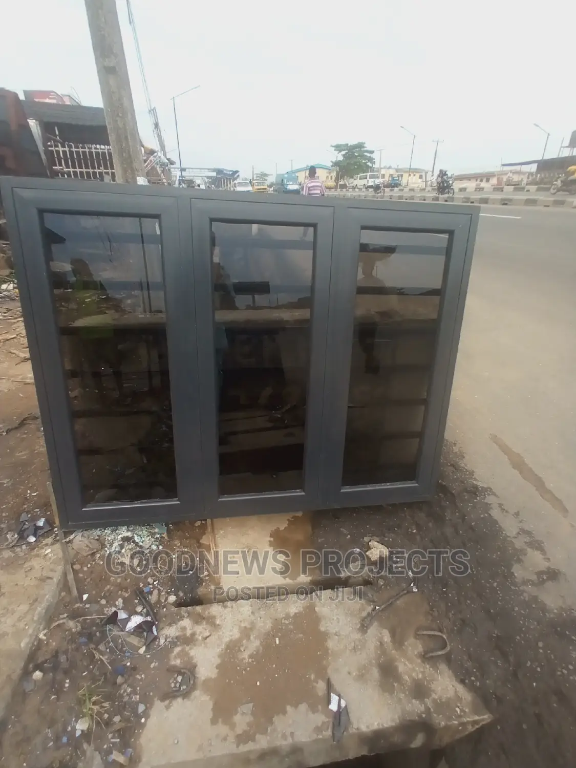 Casement Window With Net