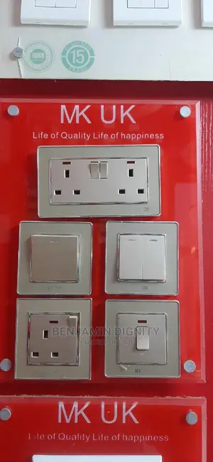 High Quality UK Standard Switches Sockets