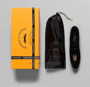 Complete Luxury Design of Shoe Box and Drawstring Shoe Bag