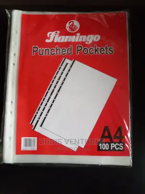 Flamingo Punched Pocket