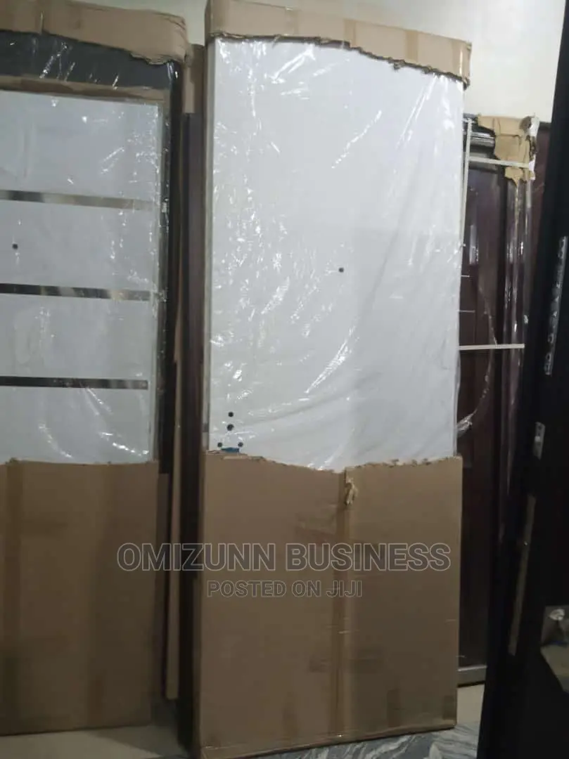 White Israeli Security Doors
