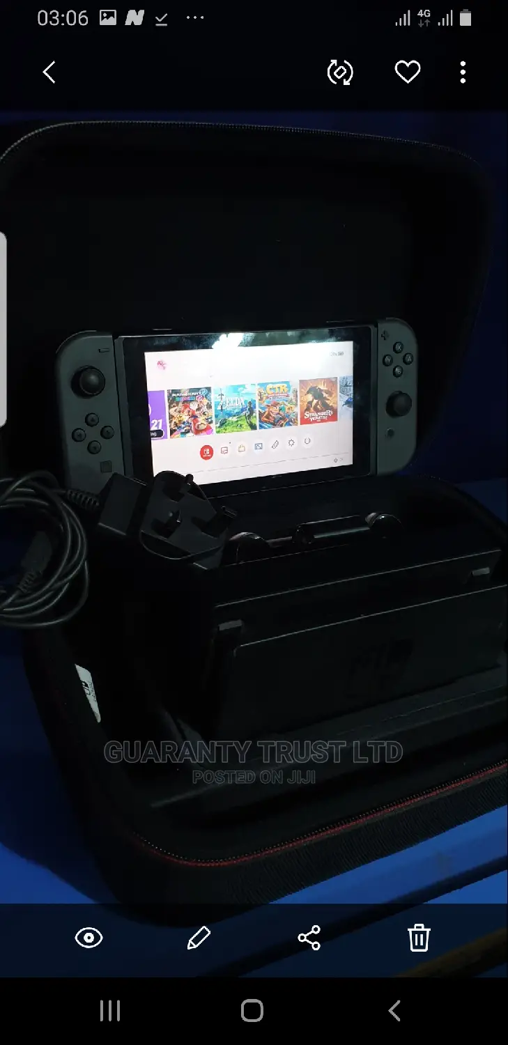 Nintendo Switch + 12- 13 Games Inside