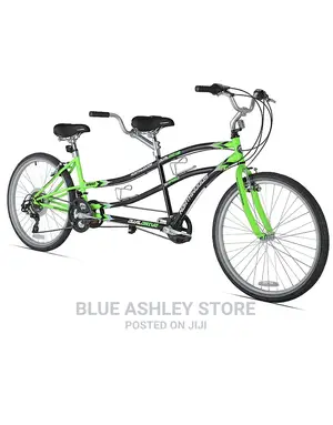 Northwoods Dual Drive Tandem Bike, 26-Inch, Green/Black