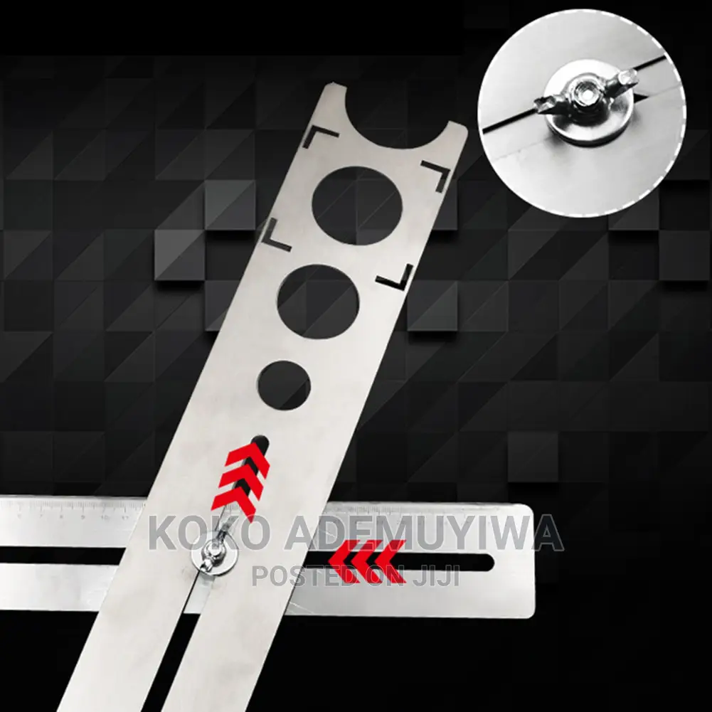 Stainless Steel Ceramic Tile Hole Locator Drilling Guide