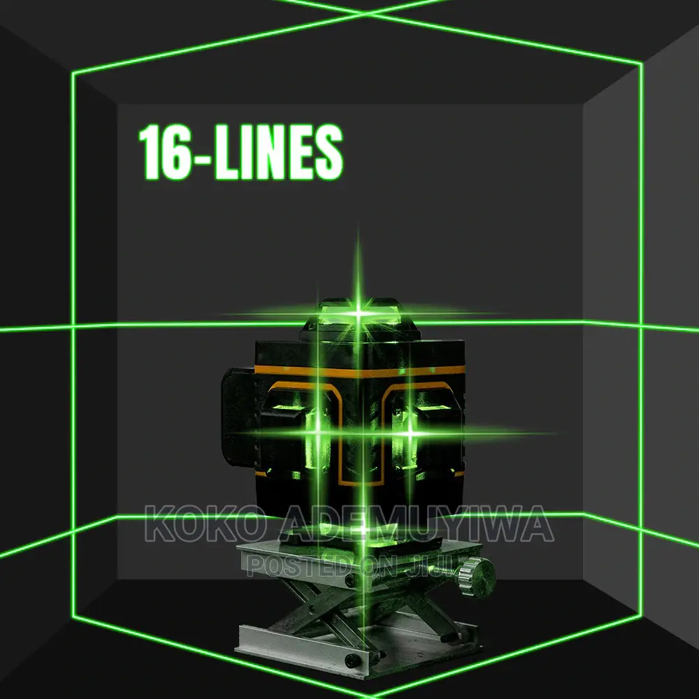 HILDA 16 Lines 4D Green Laser Level Level Self-Leveling