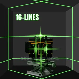 HILDA 16 Lines 4D Green Laser Level Level Self-Leveling