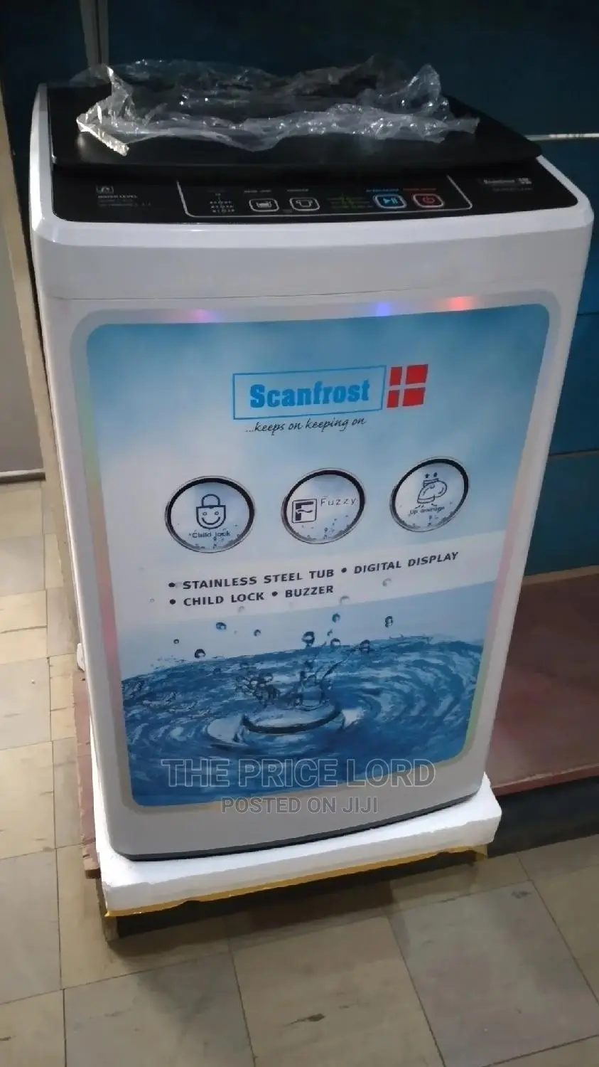 Scanfrost 6kg Full Auto Top Loader Washing Machine