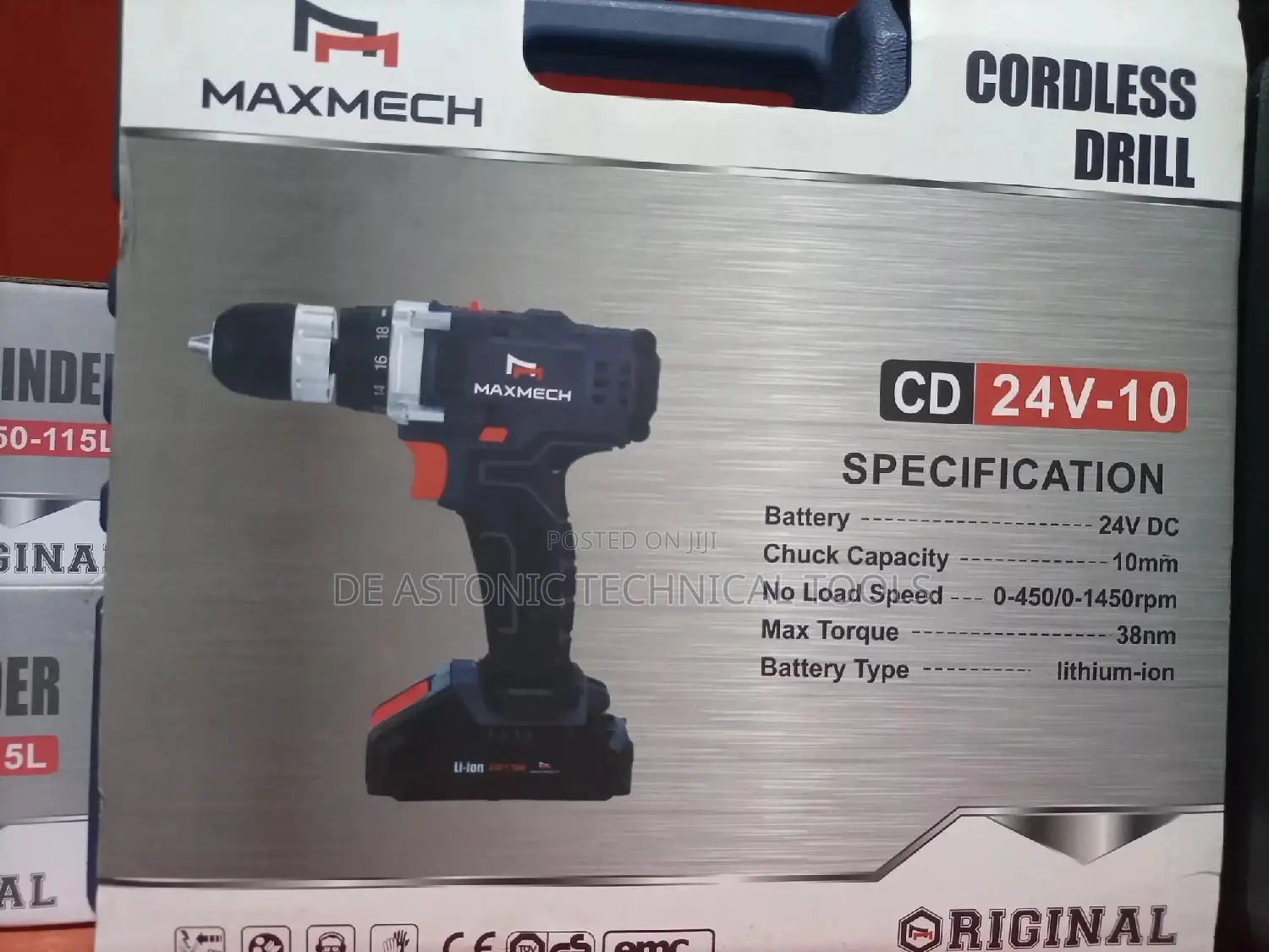 Maxmech Cordless Drill