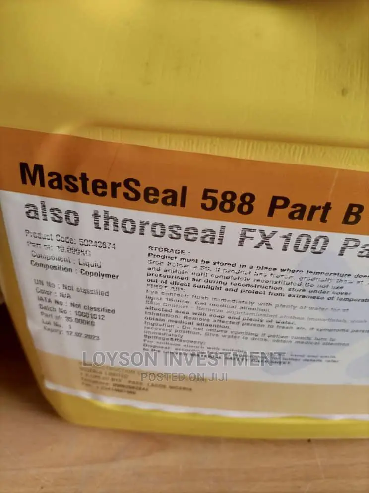 Master Seal 588 Part B