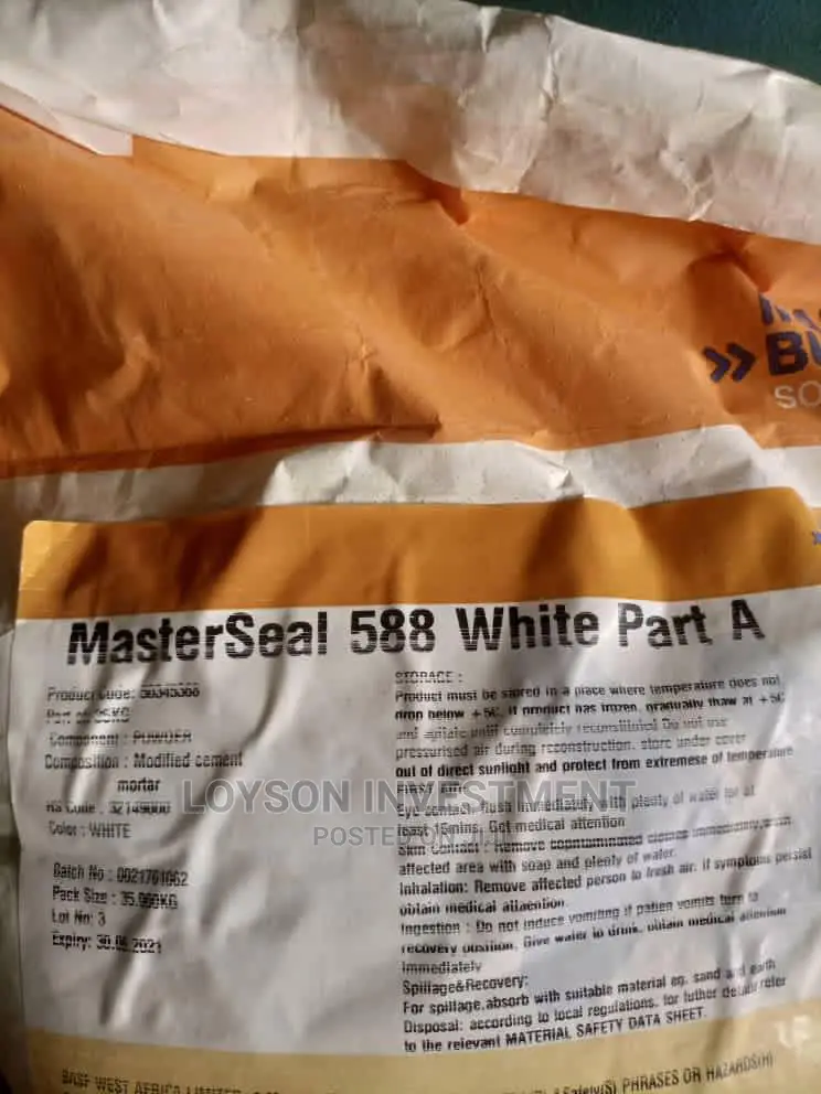 Master Seal 588 Part A