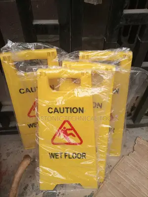Caution Wet Floor Safety Sign