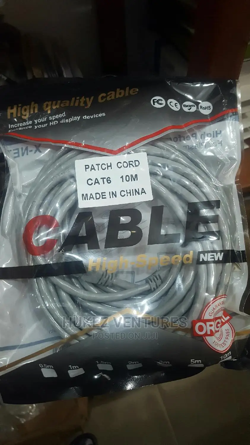 10m Cat6 Patch Cord