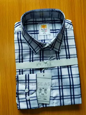High Quality and Body Fitted Checkers Long Sleeves