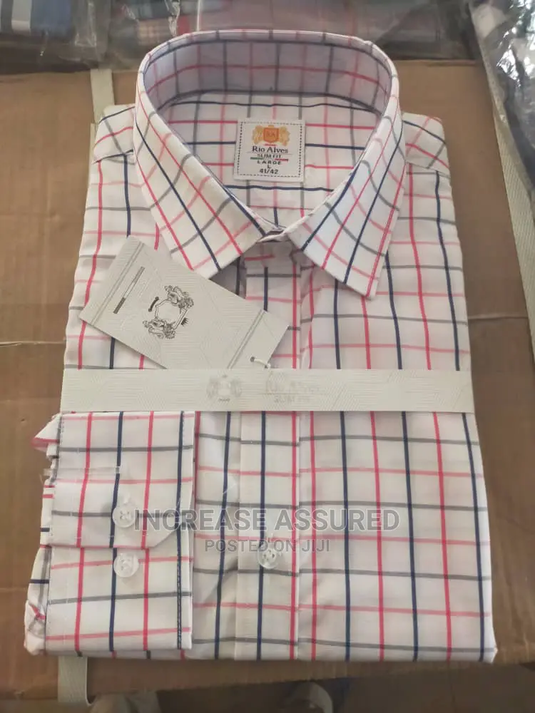 Quality and Fitted Checkers Long Sleeves Shirt