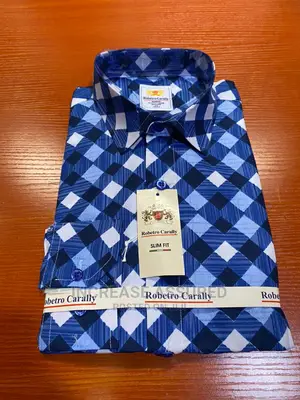 Quality and Fitted Checkers Long Sleeves Shirt