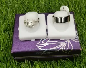 925 Sterling Silver Wedding Set
