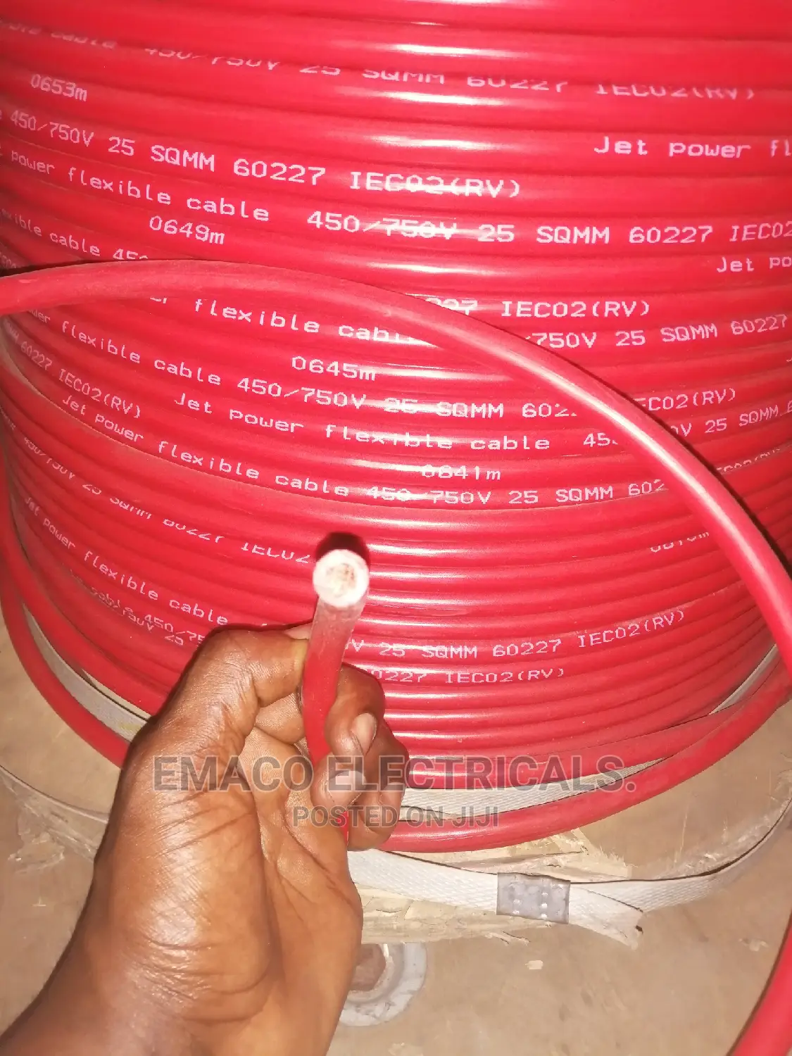 25mm Single Core Flex DC Cable