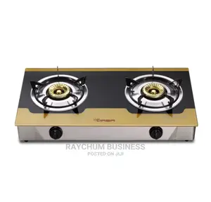 Qasa Glas Top Gas Cooker 2burner