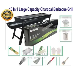 10 in 1 Outdoor Large Capacity Portable Barbecue Grill Table