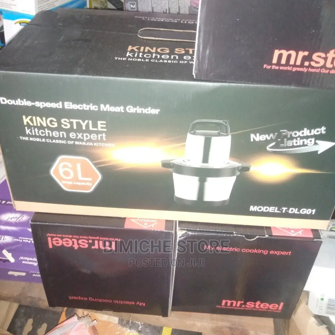 6l Meat Grinder and Yam Pounder