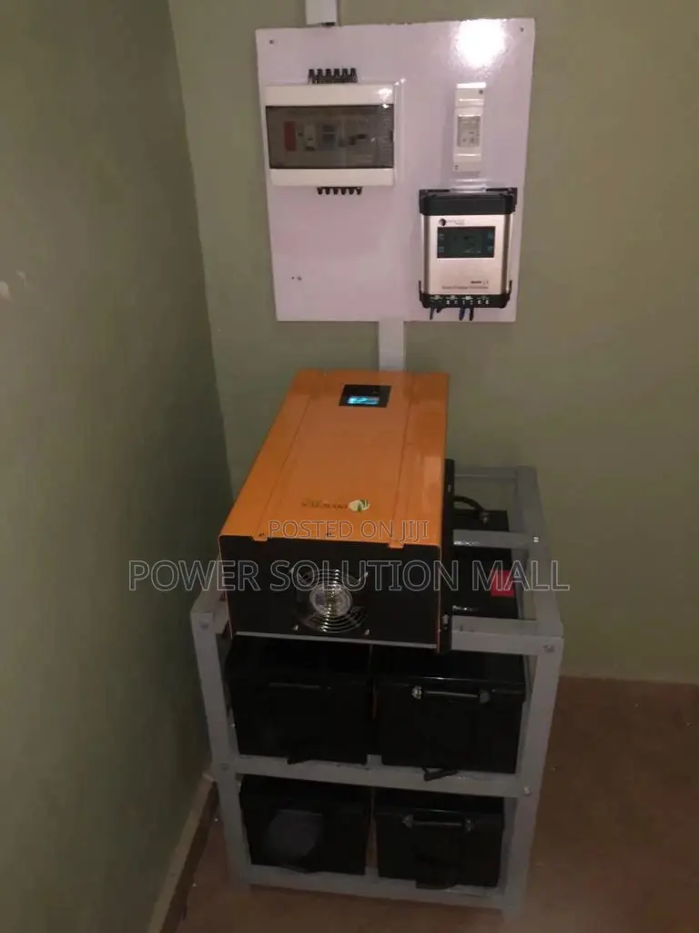 5kva Solar System With 4batteries and 8solar Panels
