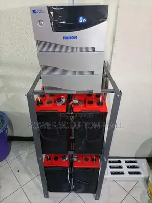 Quality 3.5kva Solar System With 4 Batteries 8 Panels