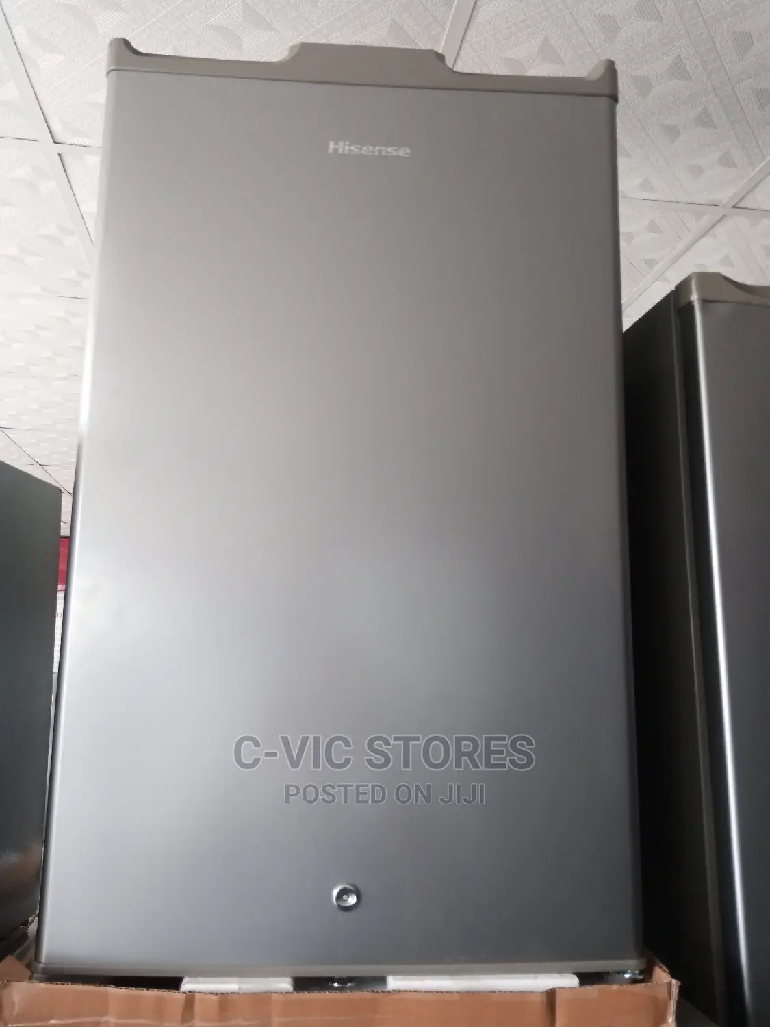 Hisense Single Door Fridge - 100L - REF100DR - Silver