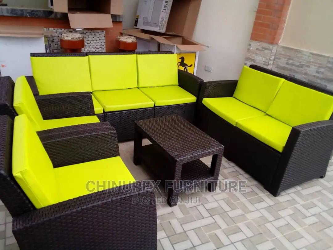 7seater Sofa Cane Chair