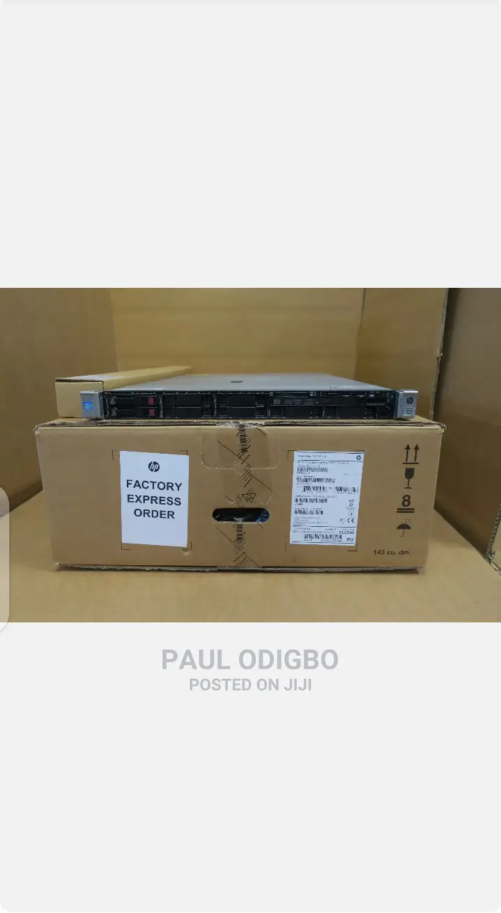 New Server HP ProLiant DL 32GB Intel Xeon SSD 1T