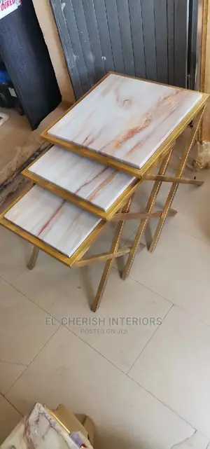 Gold Side Stools