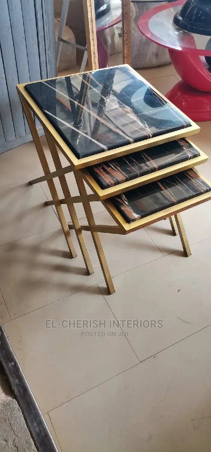 Gold Side Stools