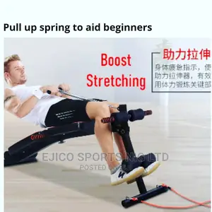 Sit Up Bench With Pull Up Spring