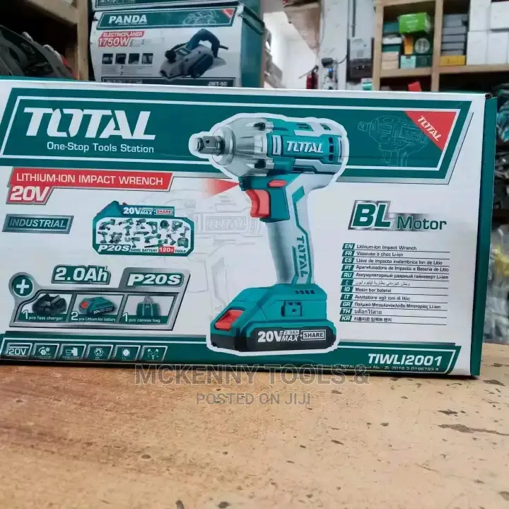 TOTAL 20v Cordless Impact Wrench