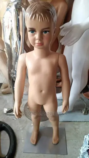 0 To 3 Years Unisex Plastic Brown Colour Mannequins